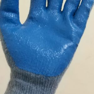 sarung tangan benang bahan latex