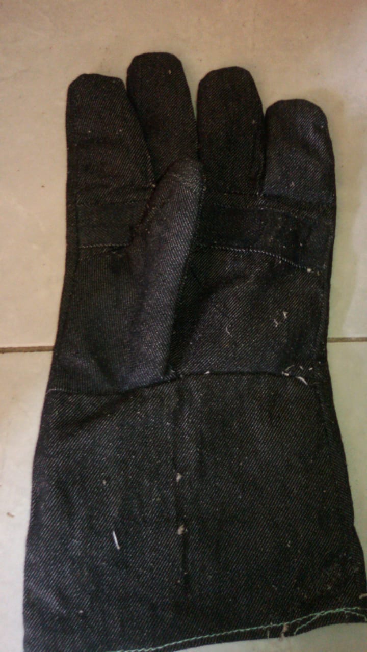 Sarung Tangan Welading Bahan Jeans